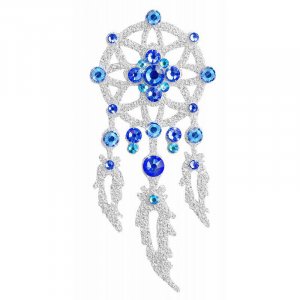 Šperk na tělo se Swarovski crystal - Lapač snů