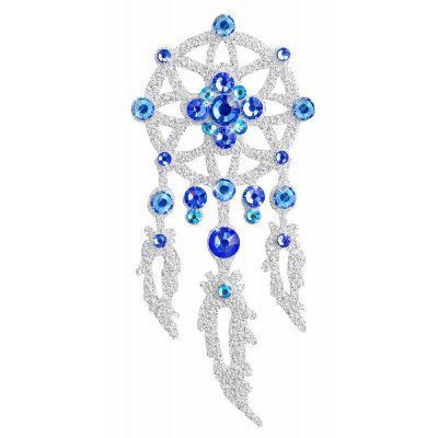Šperk na tělo se Swarovski crystal - Lapač snů